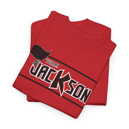 Team Jax Unisex Heavy Cotton Tee - Red