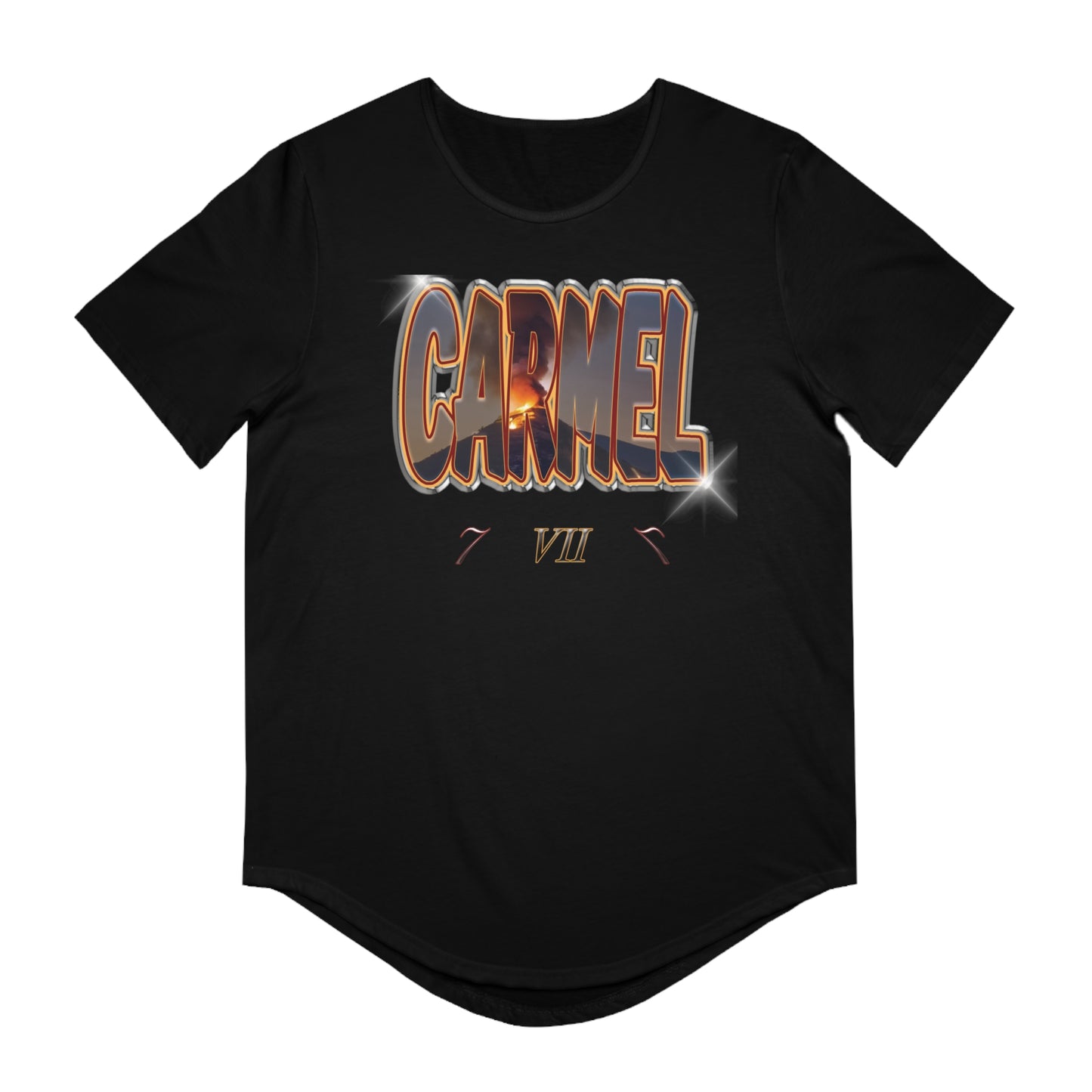 LOC Jersey Curved Hem Tee