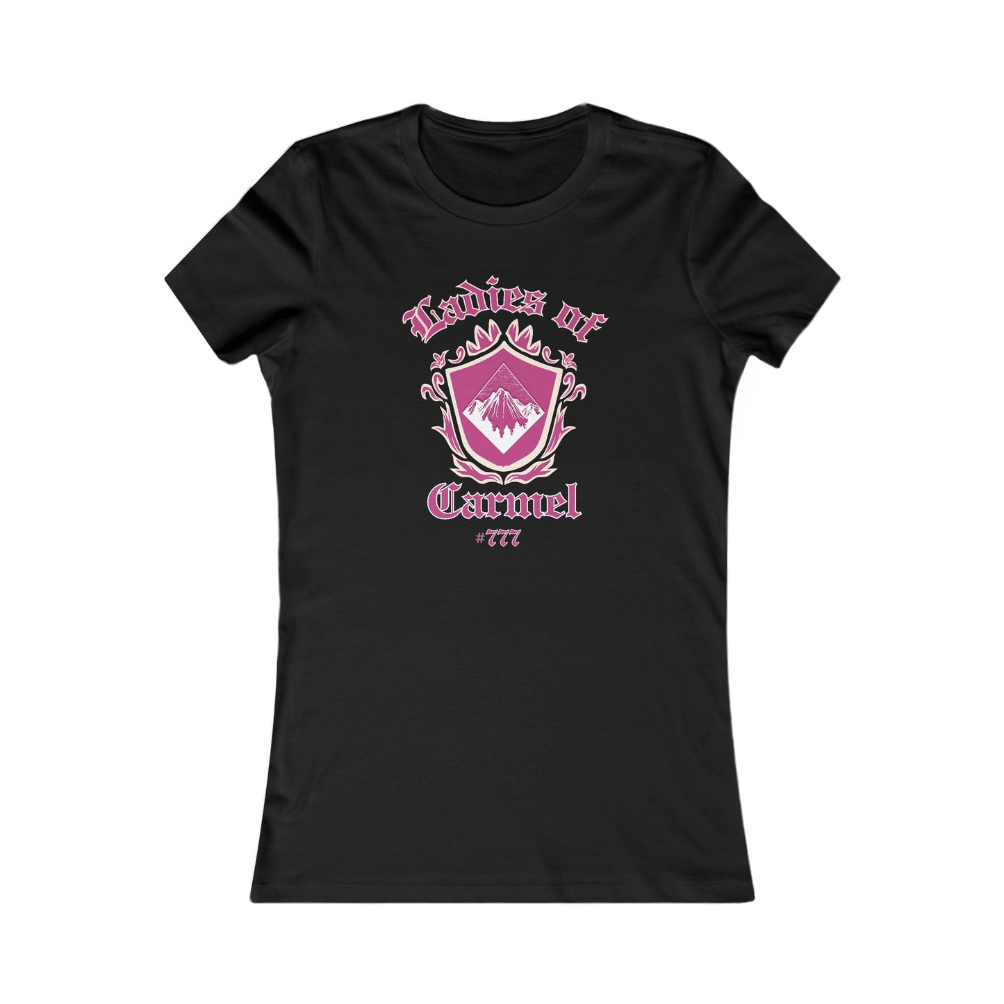 LOC Pink on Black 2 Tee