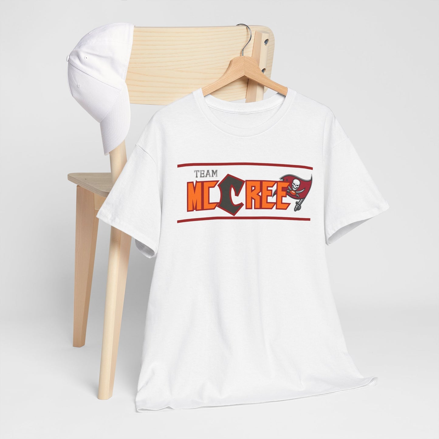 McCree Pirate Shirt - Unisex Heavy Cotton Tee - Creamsicle