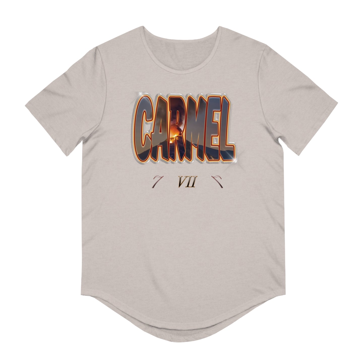 LOC Jersey Curved Hem Tee